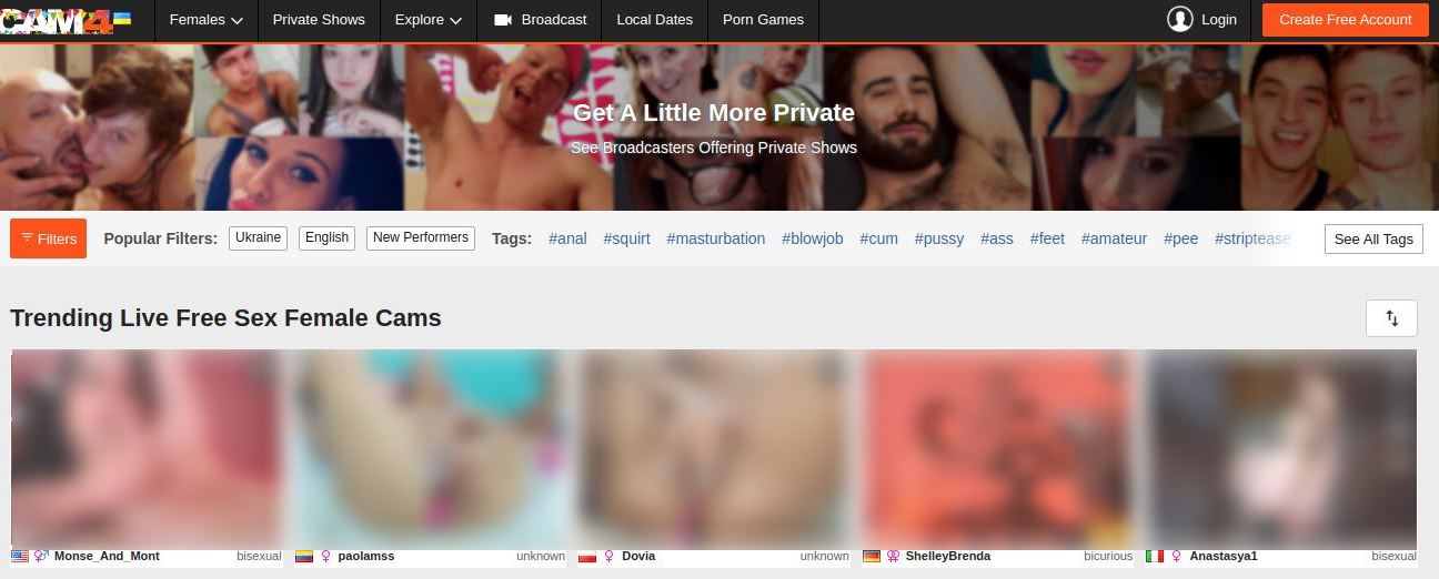 Revue de Site Cam4