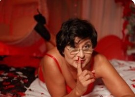 Jerkmate Granny Model on bed