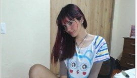 LivePrivates Teen Model in Mimi T-shirt