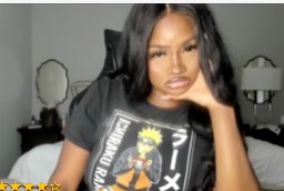 Liveprivates Ebony Model Staring at You