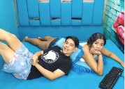 Camsoda Couple on Bed